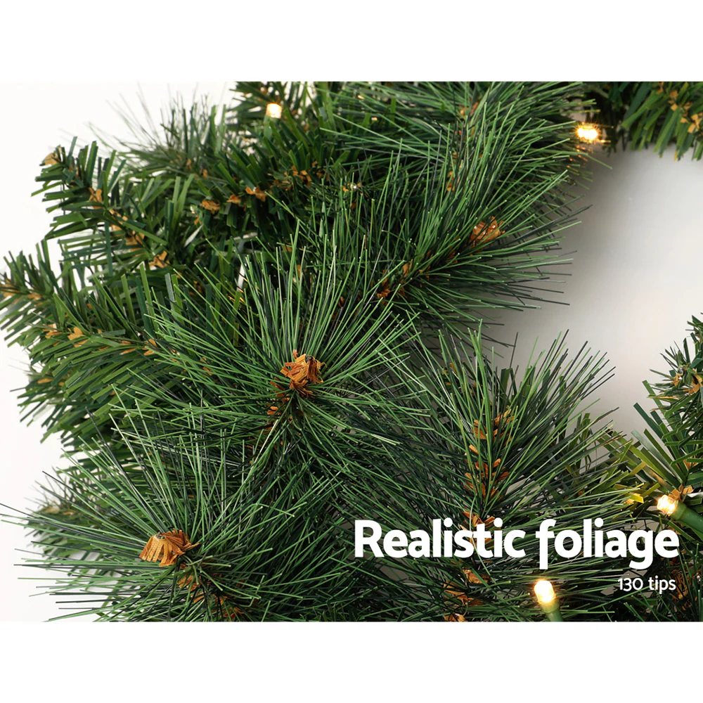 1.8m Christmas Garland with LED Lights – Festive Party Decoration - Image 7