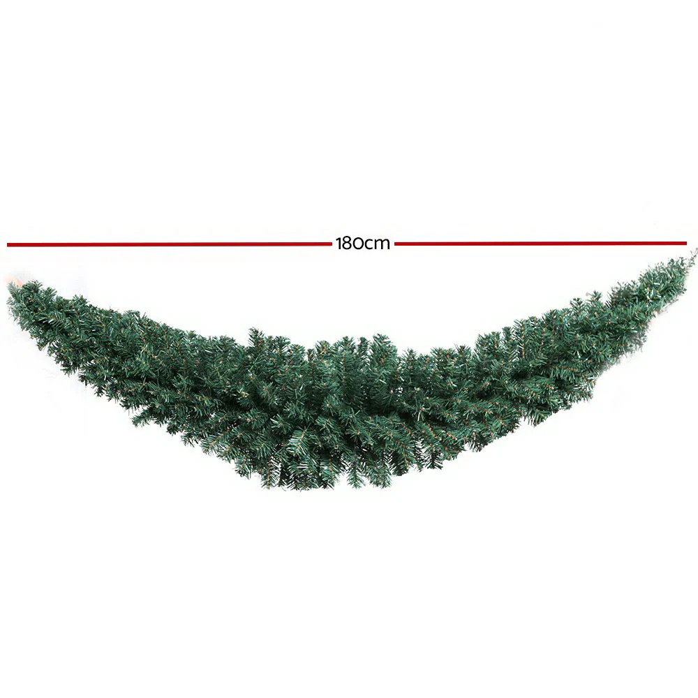 1.8m Green Christmas Garland – Perfect for Festive Party Décor - Image 3