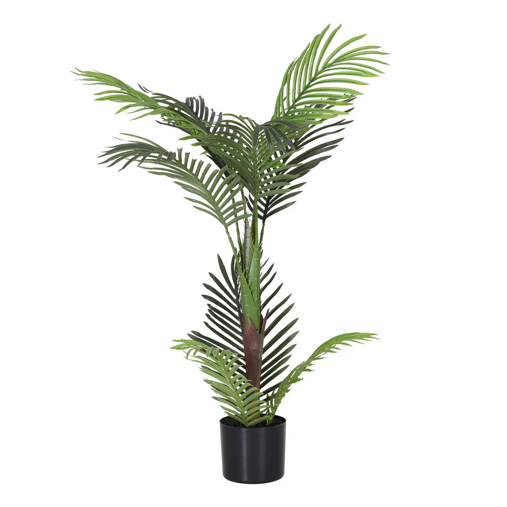 100cm Artificial Palm Tree Faux Trees Indoor Decor Artificial Plants Lifelike Plant - Image 2