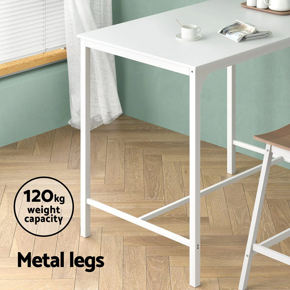 105cm High Bar Table White - Image 6
