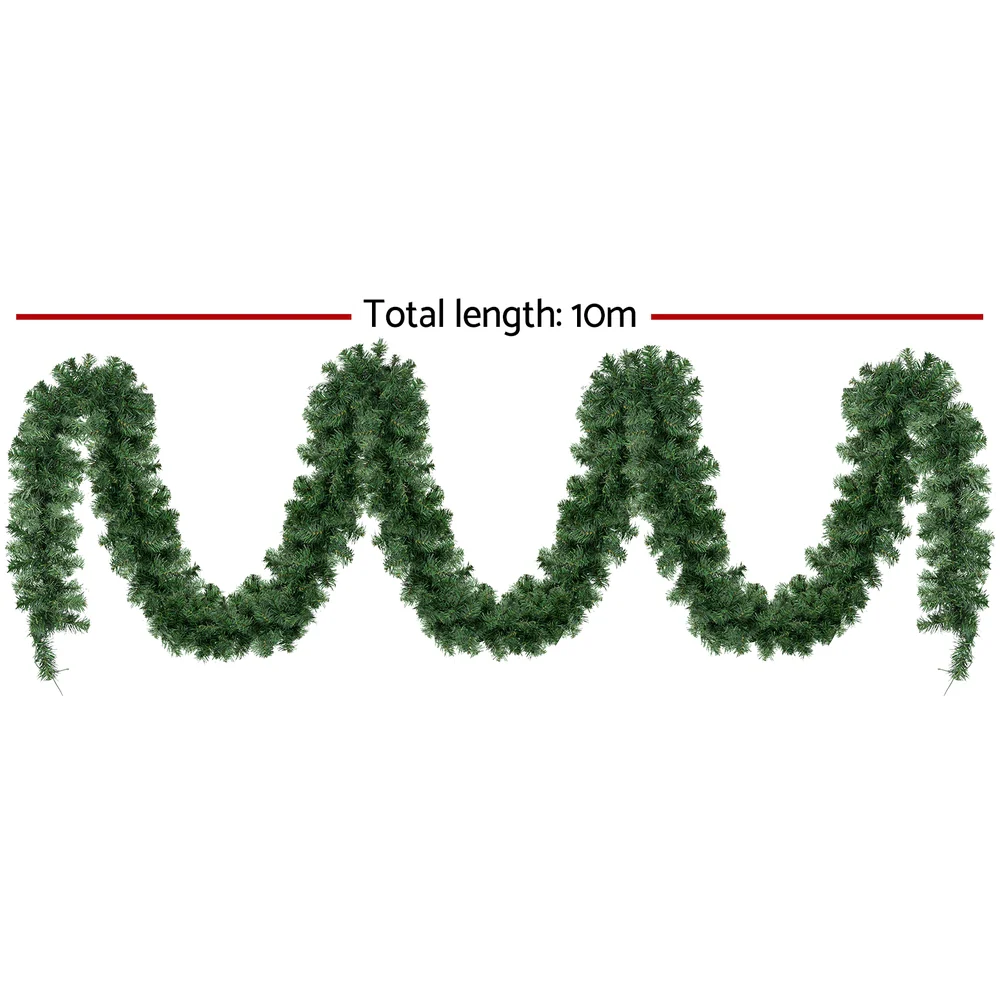 10M Christmas Garland LED Lights Party Xmas Decorations 700 TIPS - Image 2