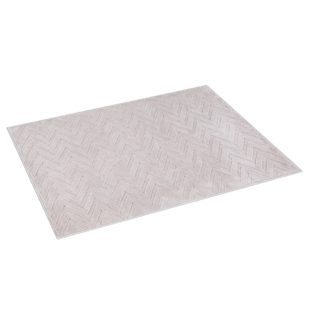 120x160cm Area Rug Washable Mat Large Carpet Microfiber Ripple - Image 7