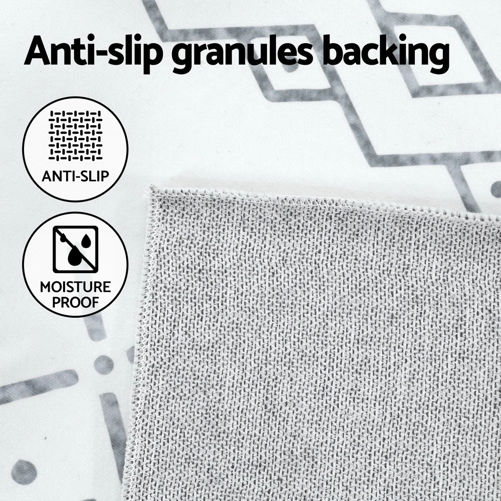 120x160cm Area Rug Washable Mat Large Carpet Soft Short Pile Una - Image 5
