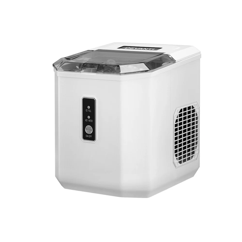 12kg Ice Maker Machine Portable Ice Cube Tray Bar Countertop 2L Black - Image 7