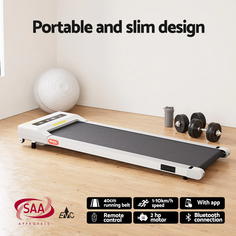 140cm Automatic Standing Desk with 360mm Electric Walking Pad Treadmill - Image 6