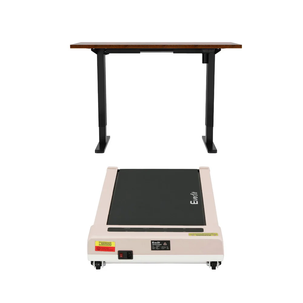 140cm Automatic Standing Desk with 360mm Electric Walking Pad Treadmill - Image 3