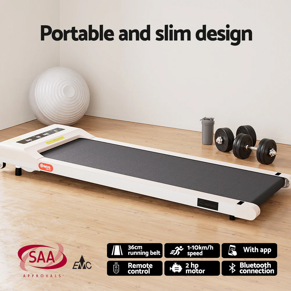 140cm Automatic Standing Desk with 360mm Electric Walking Pad Treadmill - Image 6