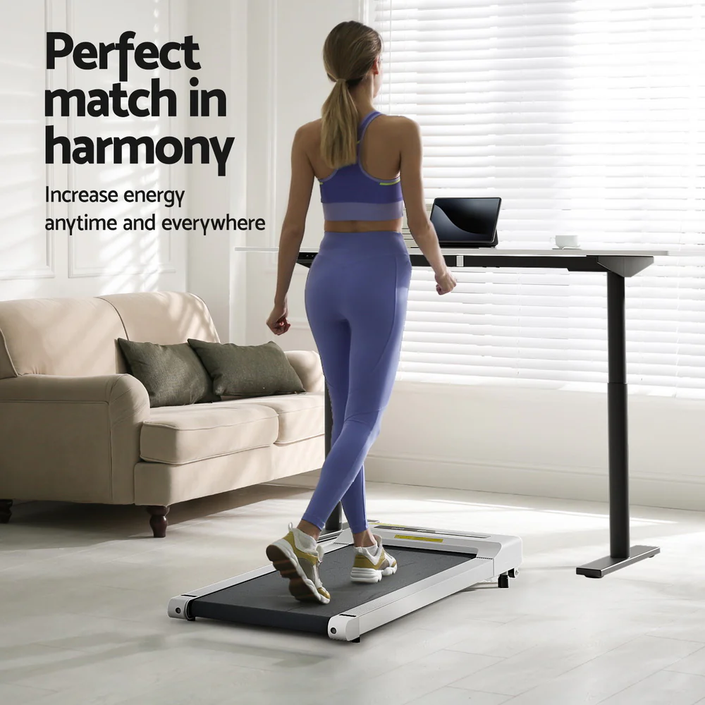 140cm Automatic Standing Desk with 360mm Electric Walking Pad Treadmill - Image 4
