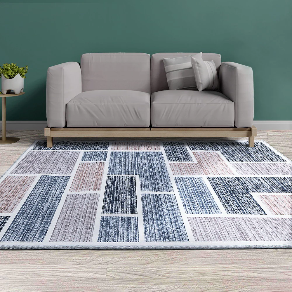 160x230cm Area Rug Large Carpet Soft Short Pile Modern Oblo