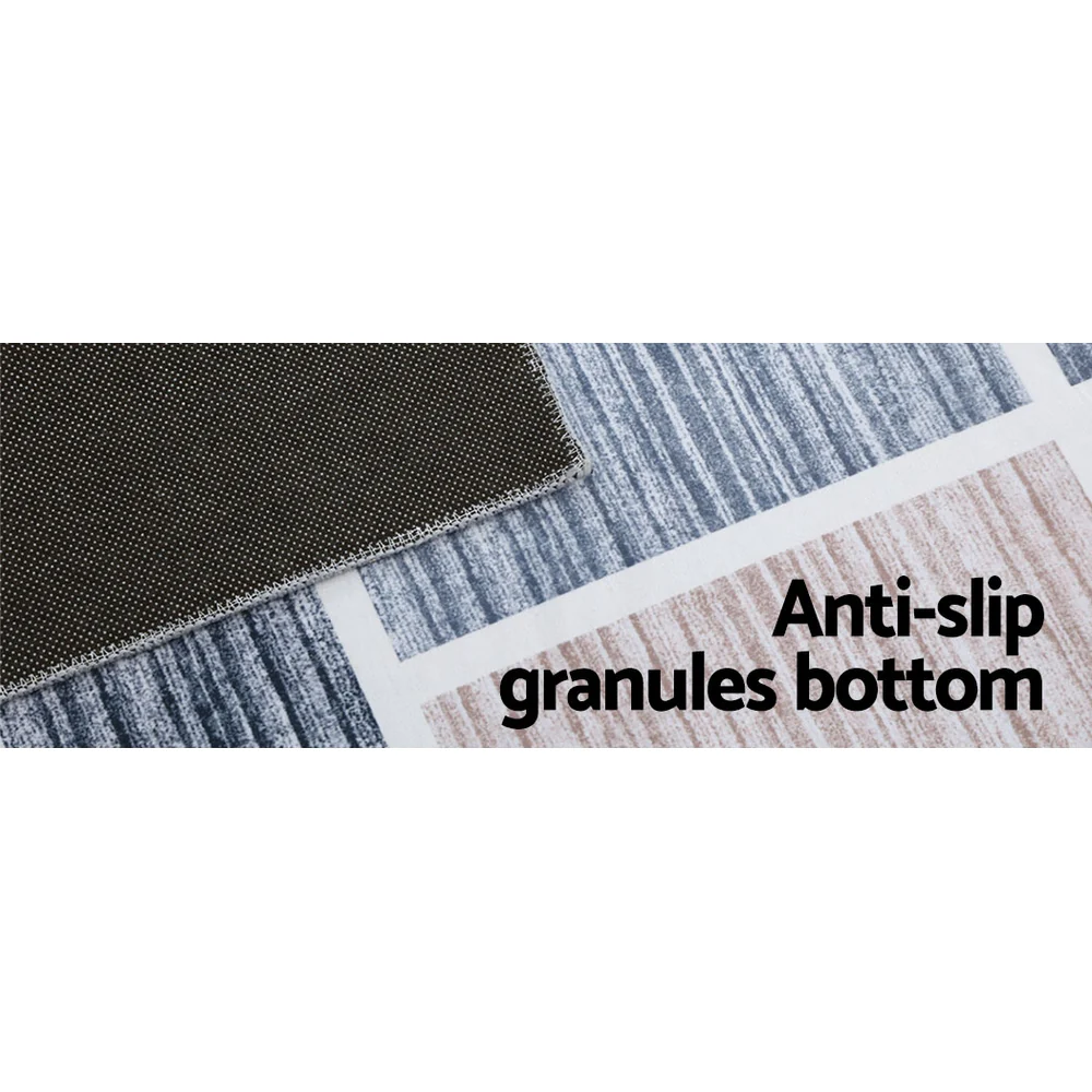 160x230cm Area Rug Large Carpet Soft Short Pile Modern Oblo - Image 7
