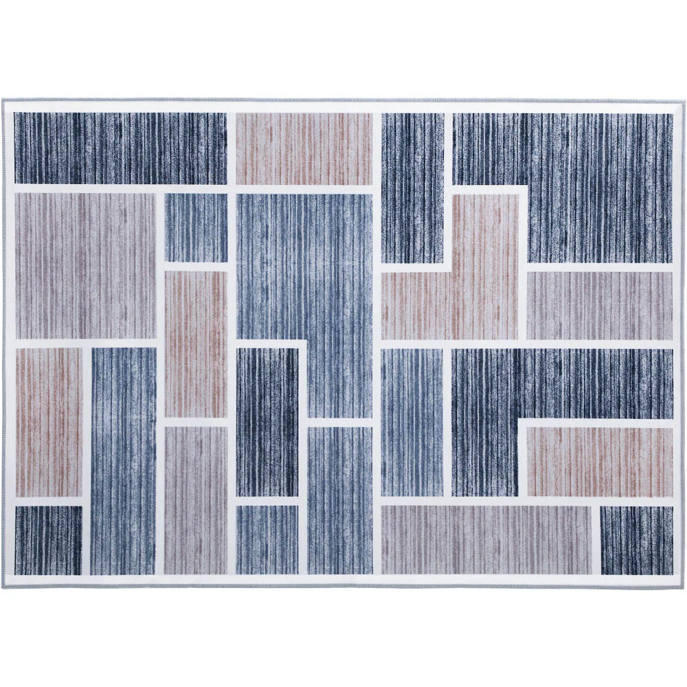 160x230cm Area Rug Large Carpet Soft Short Pile Modern Oblo - Image 8