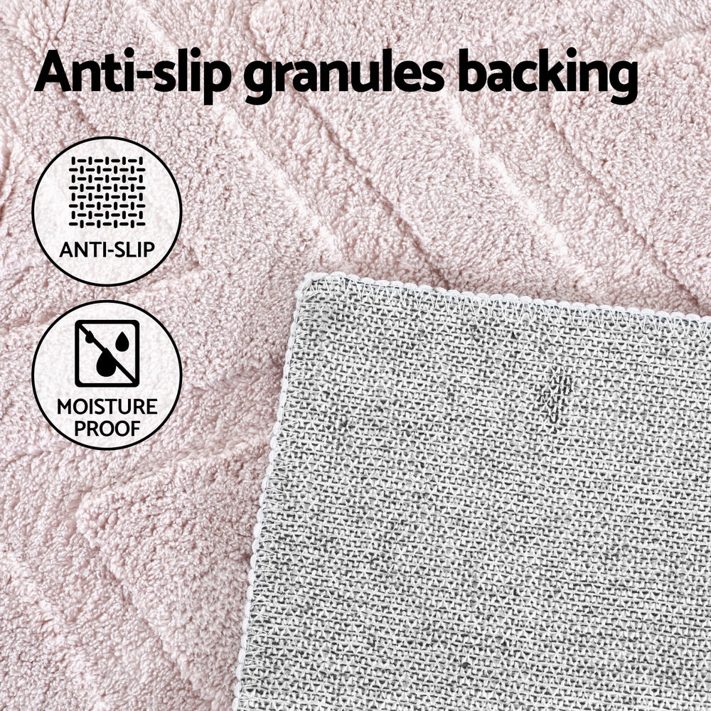 160x230cm Area Rug Washable Mat Large Carpet Microfiber Ripple - Image 5