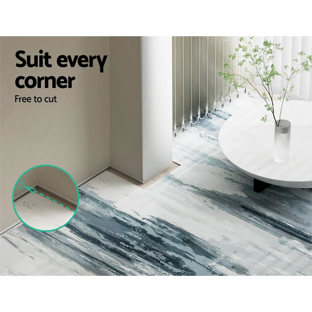 160x230cm Area Rug Washable Mat Large Carpet Soft Short Pile Poca - Image 5