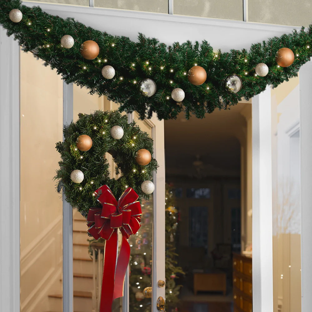 2.1m Green Christmas Garland – Ideal for Festive Party Décor - Image 8