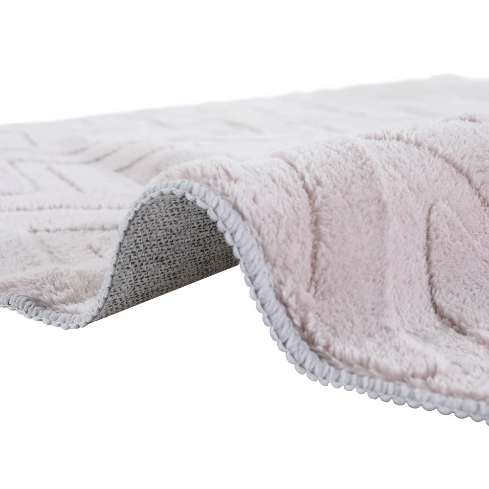 200x290cm Area Rug Washable Mat Large Carpet Microfiber Ripple - Image 3