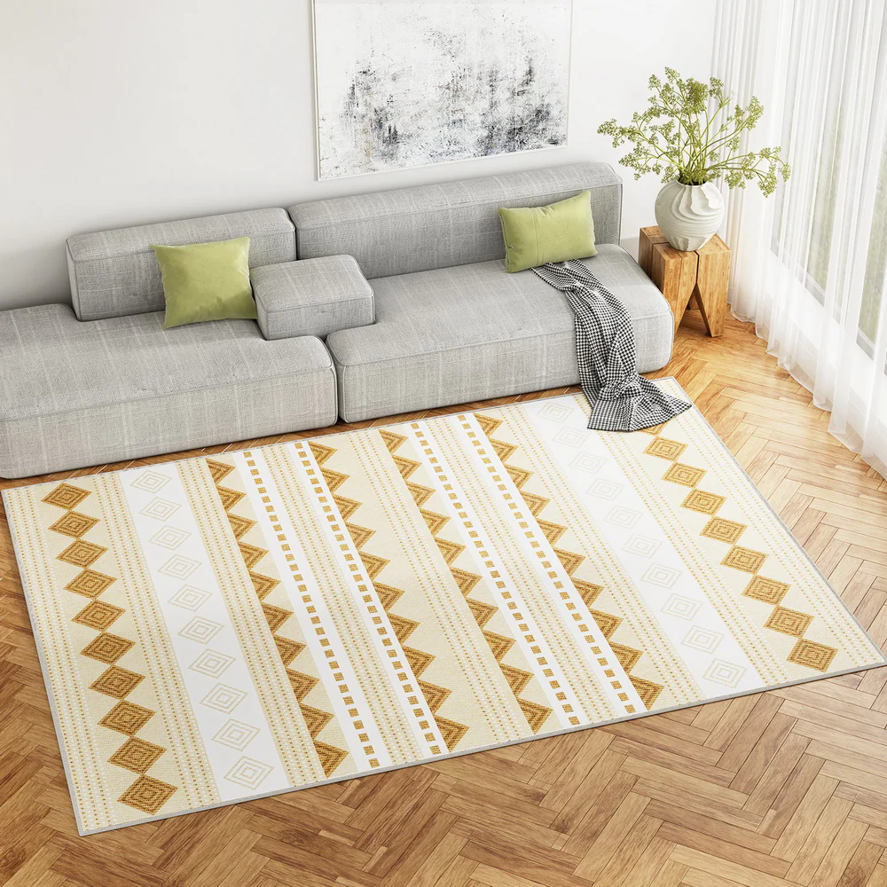 200x290cm Area Rug Washable Mat Large Carpet Soft Short Pile Ella