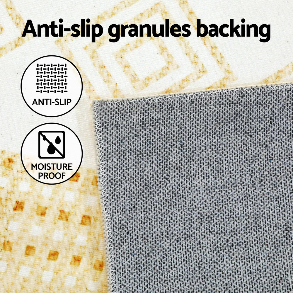 200x290cm Area Rug Washable Mat Large Carpet Soft Short Pile Ella - Image 5