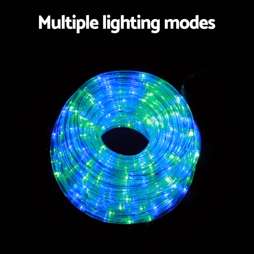 20M Christmas Lights String Rope Light Decoration 600 LED Colorful - Image 5