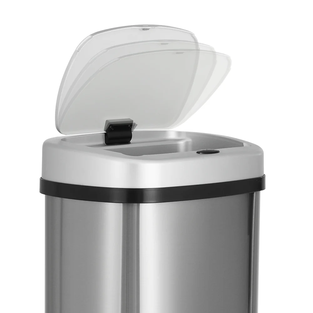 50L Sensor Bin Motion Rubbish Automatic Silver - Image 4