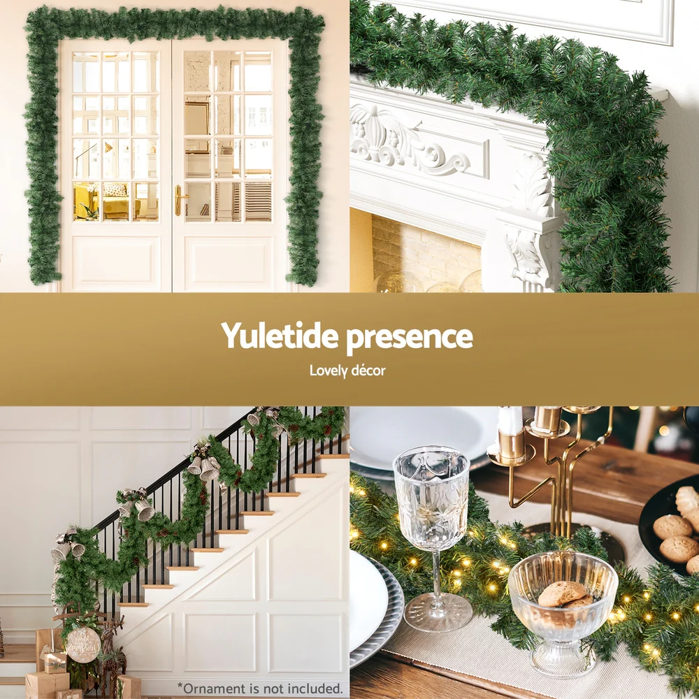 5M Christmas Garland LED Lights Party Xmas Decorations 380 TIPS - Image 5