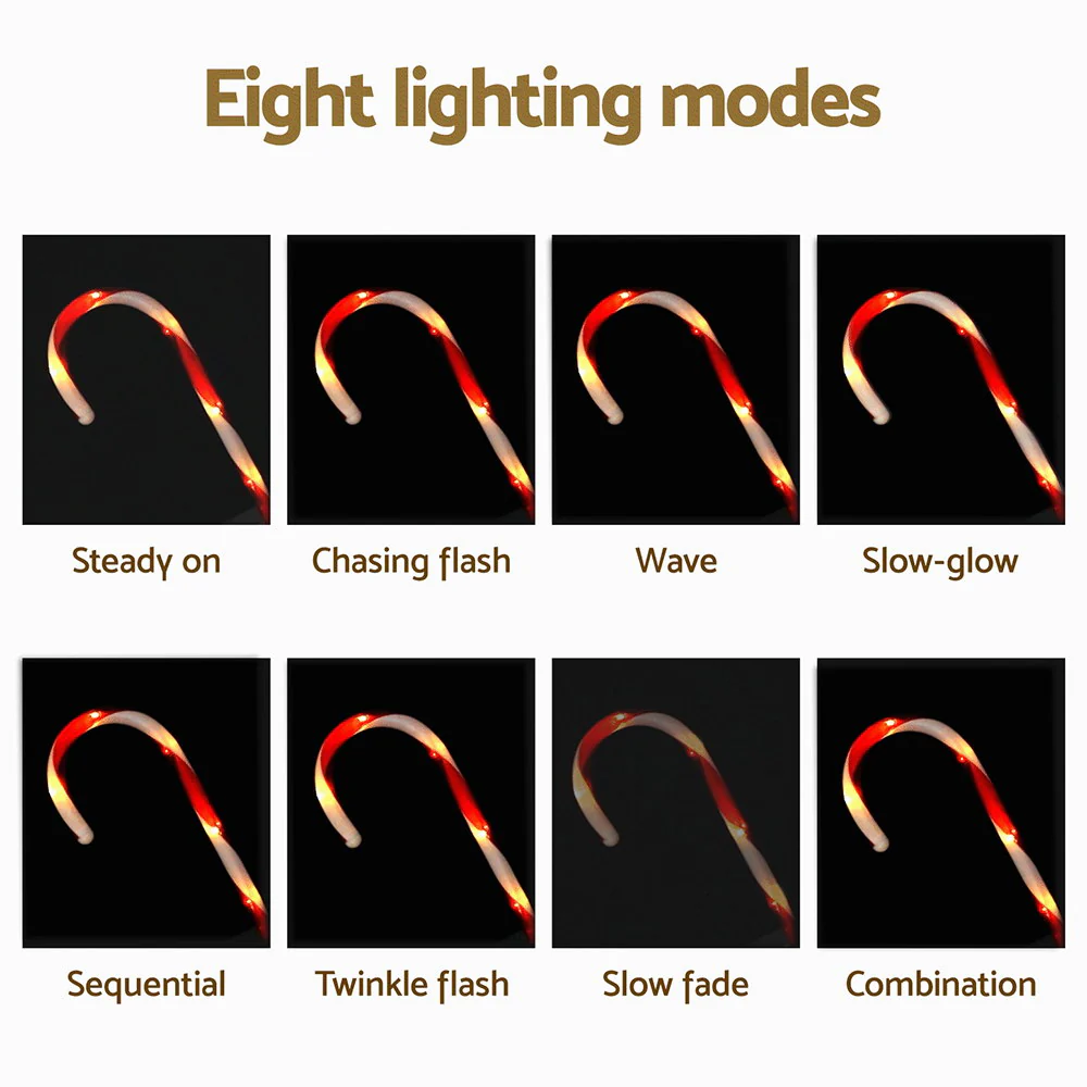 6 PCS Christmas Lights Path Ground Light Garden Decorations 42 LED - Image 6