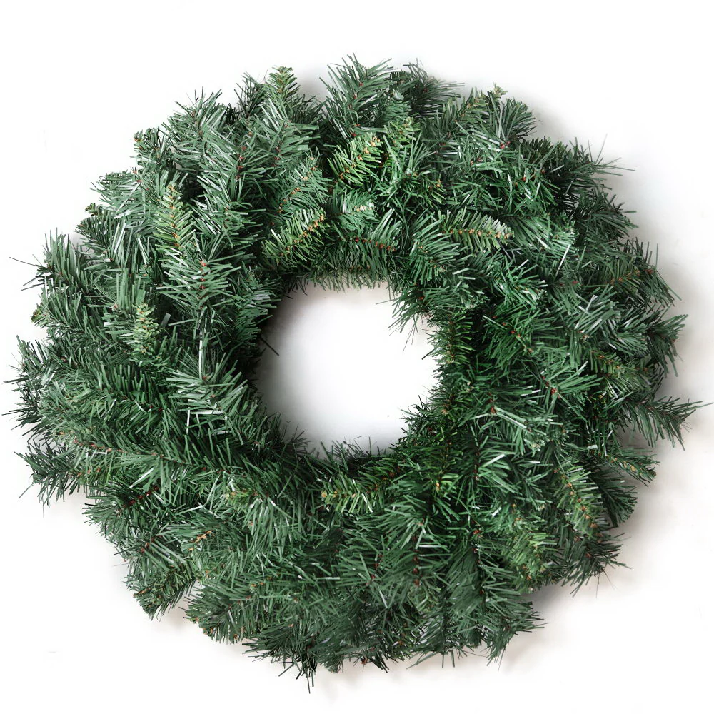 60cm Christmas Wreath Garland – Festive Holiday Décor - Image 2