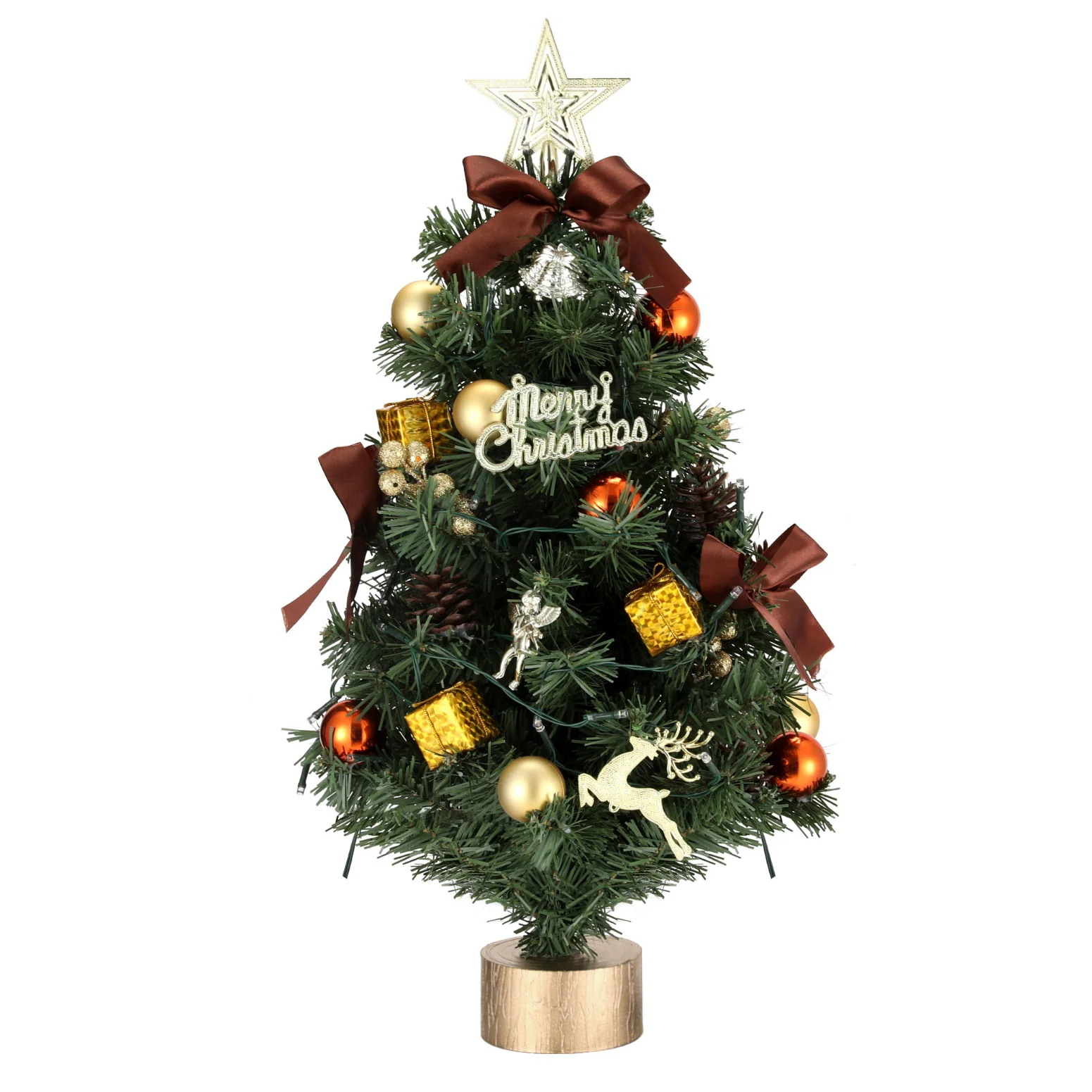 60CM Tabletop LED Christmas Tree – Perfect Mini Xmas Tree Decoration - Image 4