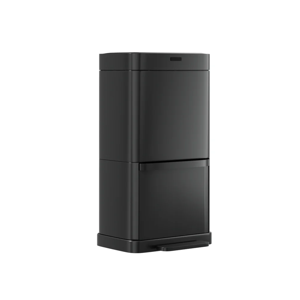 70L Motion Sensor Bin Pedal Bins Automatic Black - Image 3
