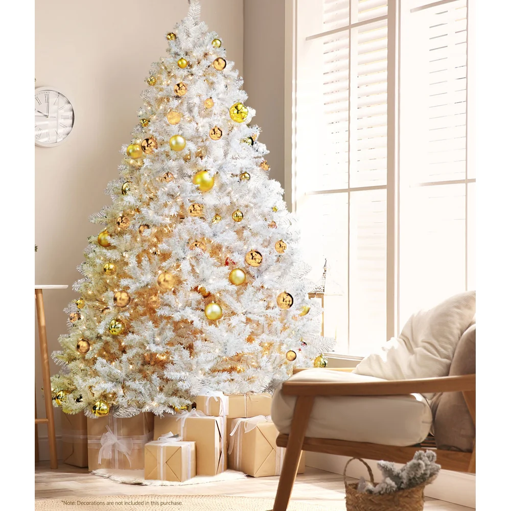 7FT / 2.1M White Christmas Tree – 1000 Tips - Image 7