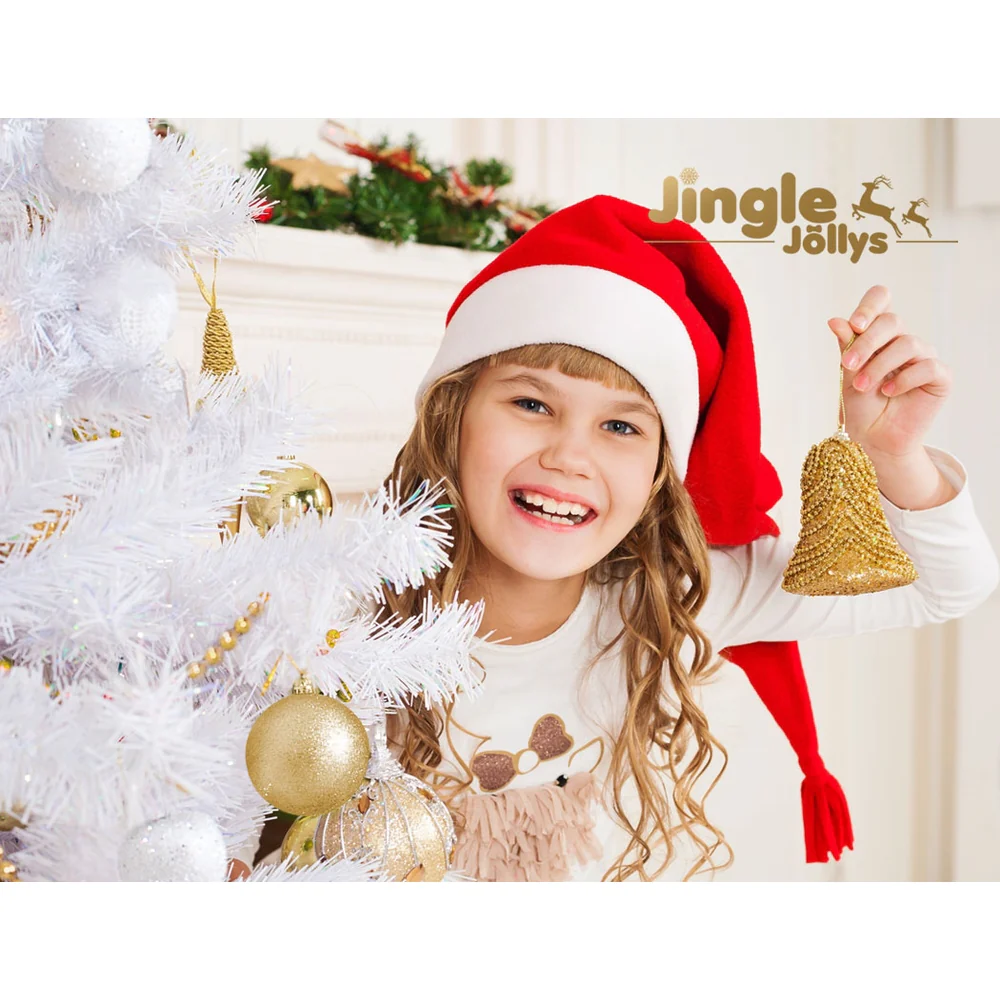 7FT / 2.1M White Christmas Tree – 1000 Tips - Image 8