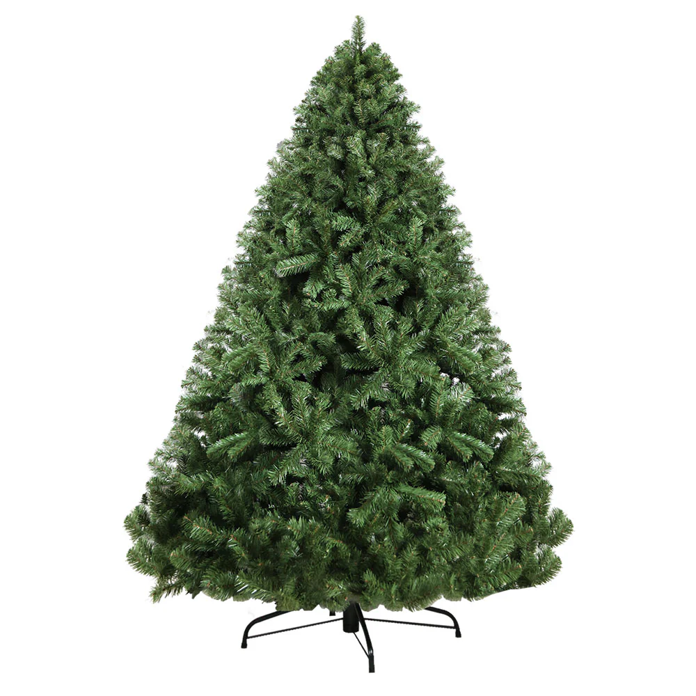 7FT / 2.1M Green Christmas Tree – 1250 Tips – Traditional Full Design - Image 2