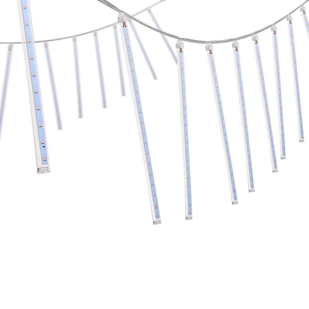 7M Christmas Lights Shower Light 288 LED Icicle Falling Metor - Image 3