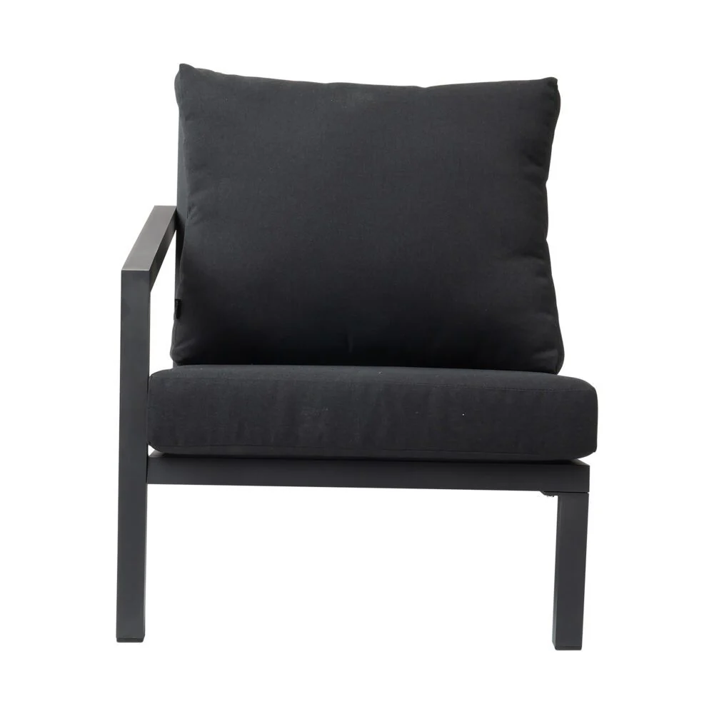 Aidan 5 Piece Garden Furniture Set - Slate Grey - Image 6