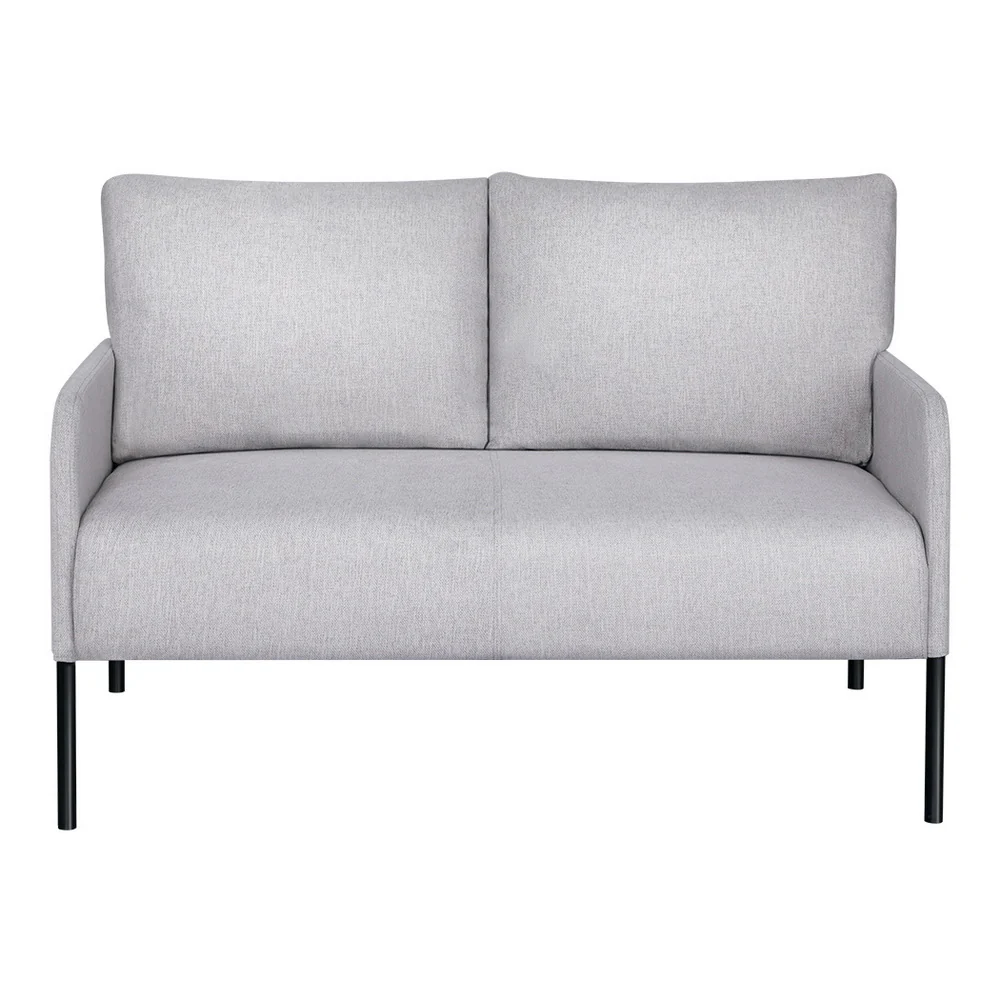 Armchair 2-Seater Sofa Pillow Linen Grey - Image 3