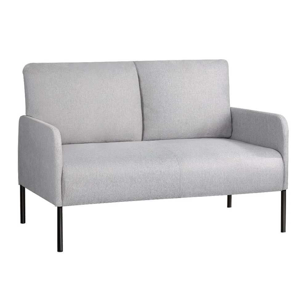 Armchair 2-Seater Sofa Pillow Linen Grey - Image 7