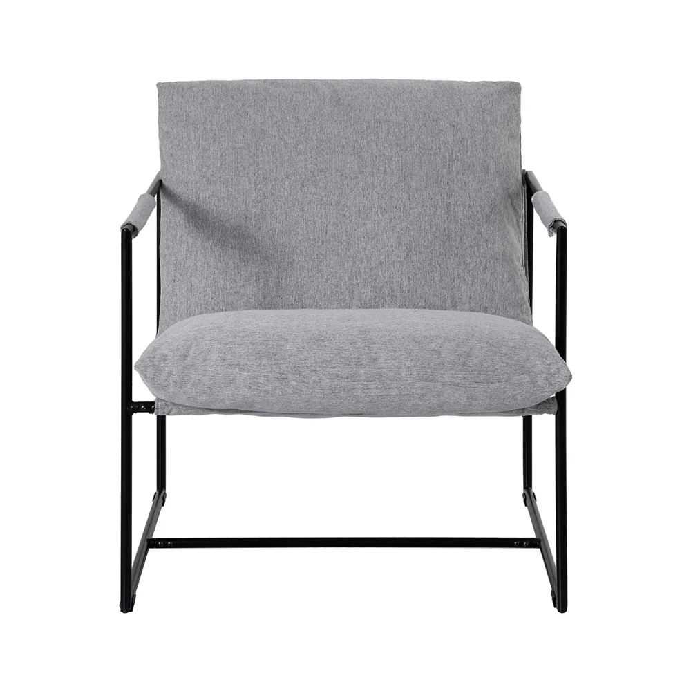 Armchair Lounge Chair Sling Grey - Image 3