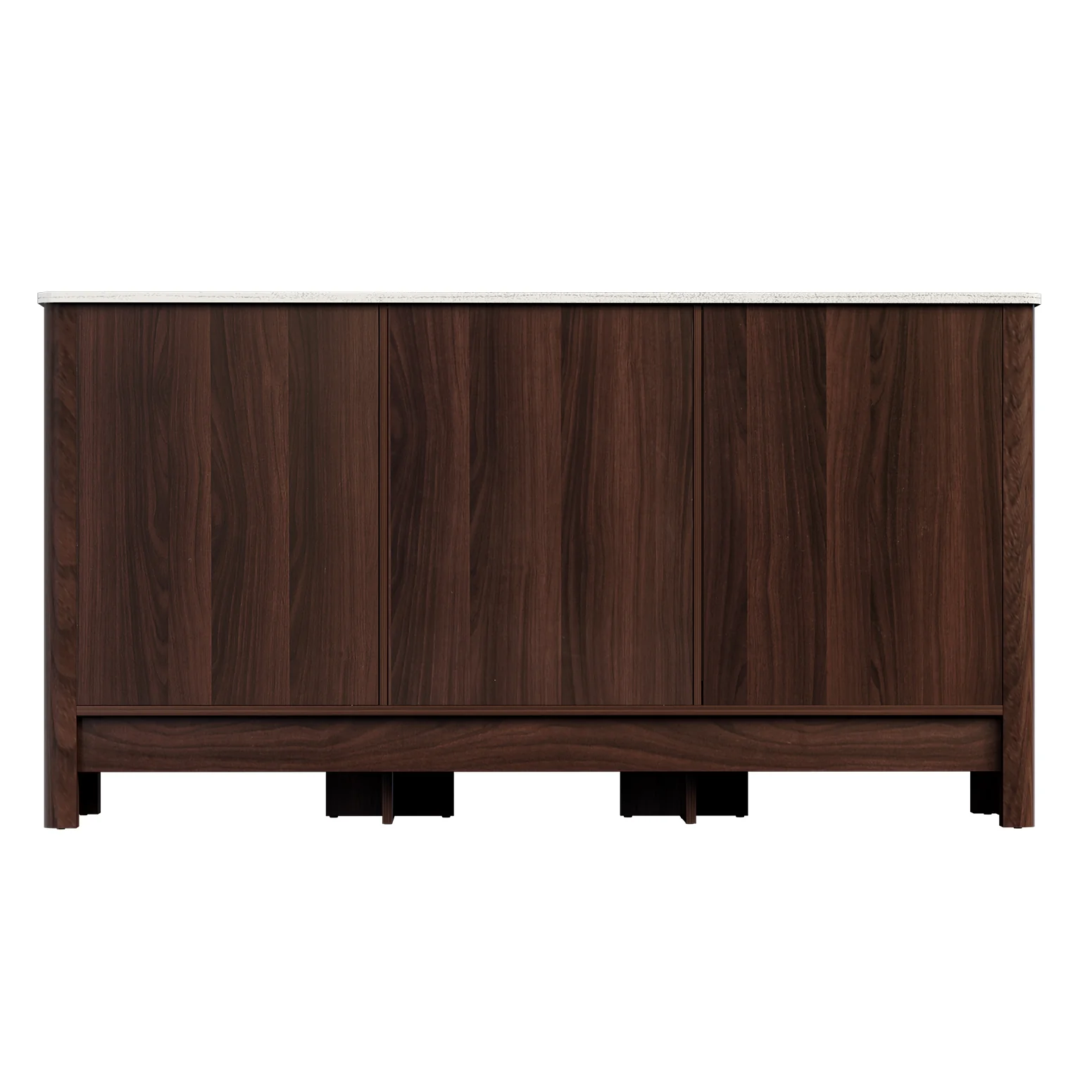 Buffet Sideboard Cabinet Marble Style Tabletop - Image 6