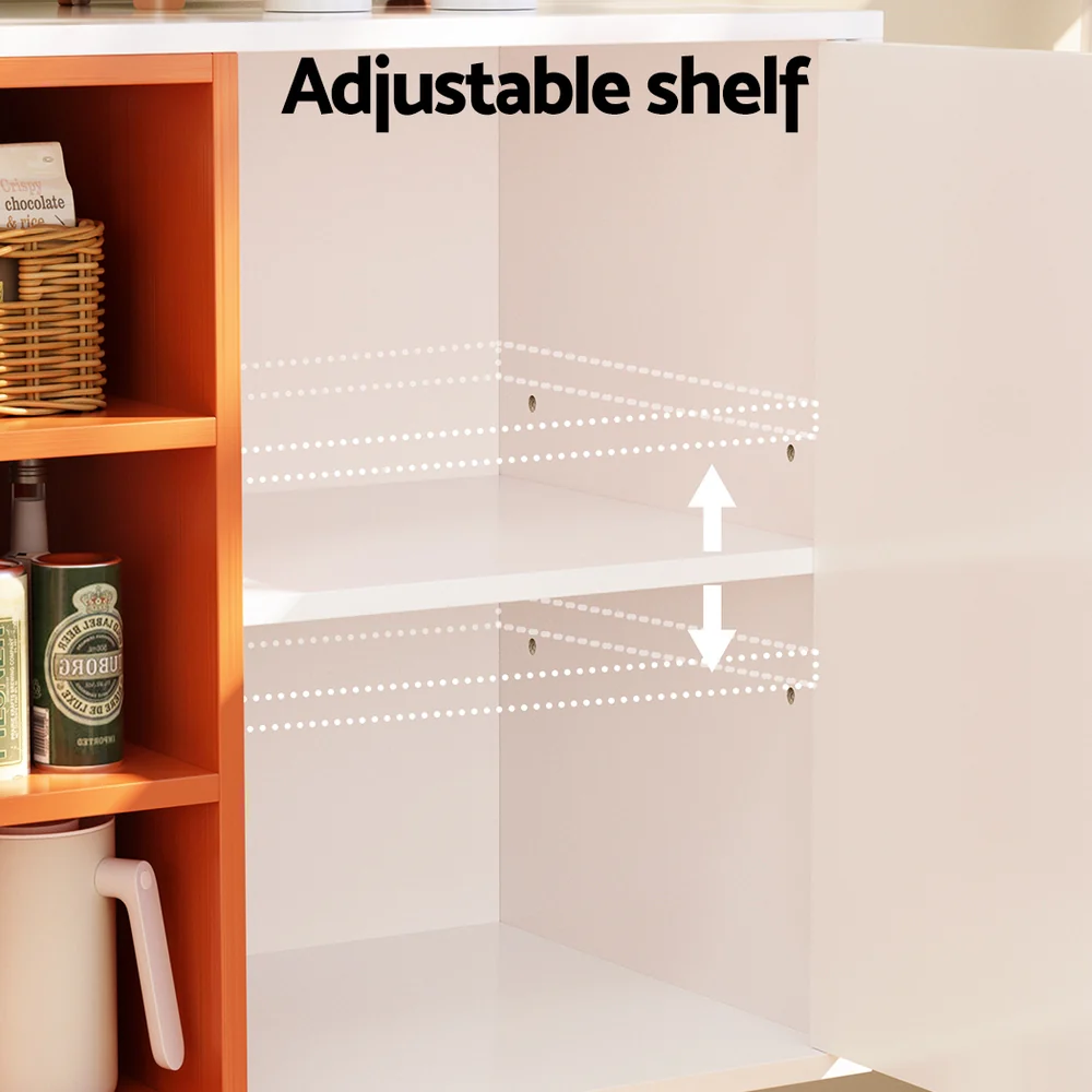 Buffet Sideboard Cupboard Cabinet Storage Table - Image 7