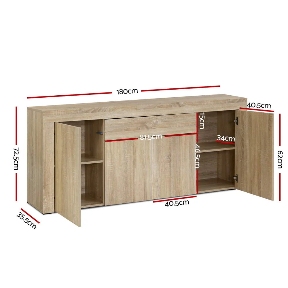 Buffet Sideboard - DANA Oak - Image 3