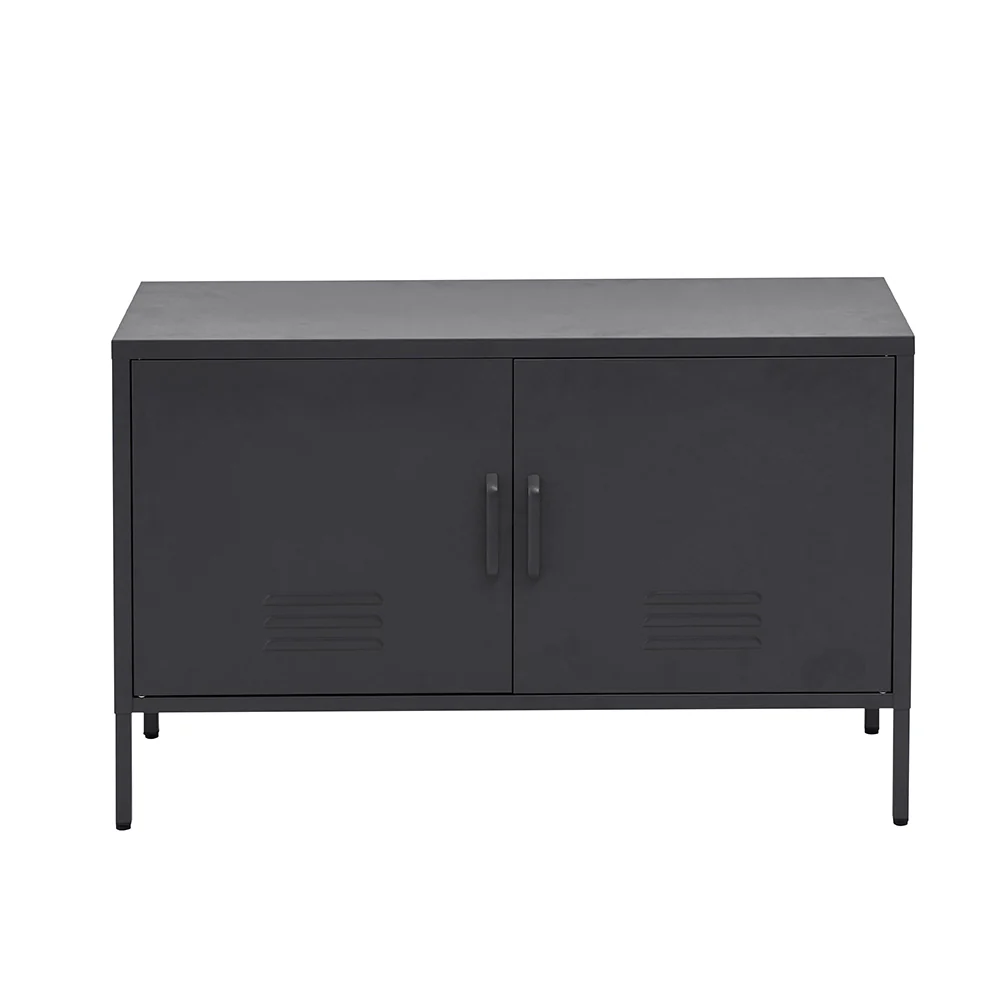 Buffet Sideboard Metal Cabinet - BASE Charcoal - Image 2