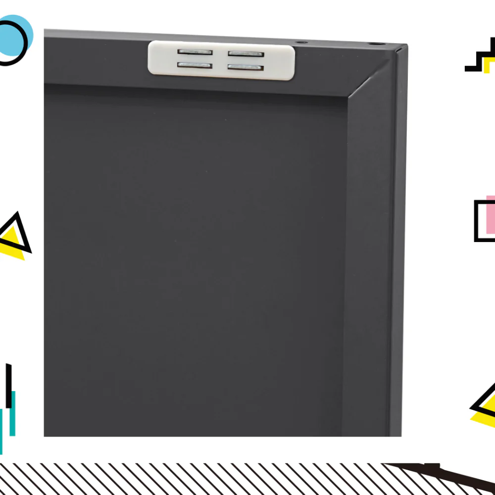 Buffet Sideboard Metal Cabinet - BASE Charcoal - Image 6