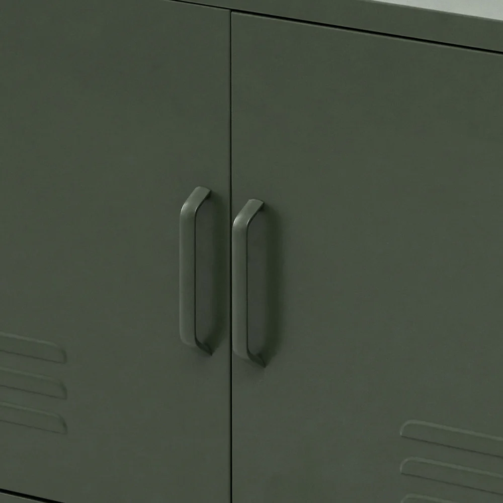 Buffet Sideboard Metal Cabinet - BASE Green - Image 5