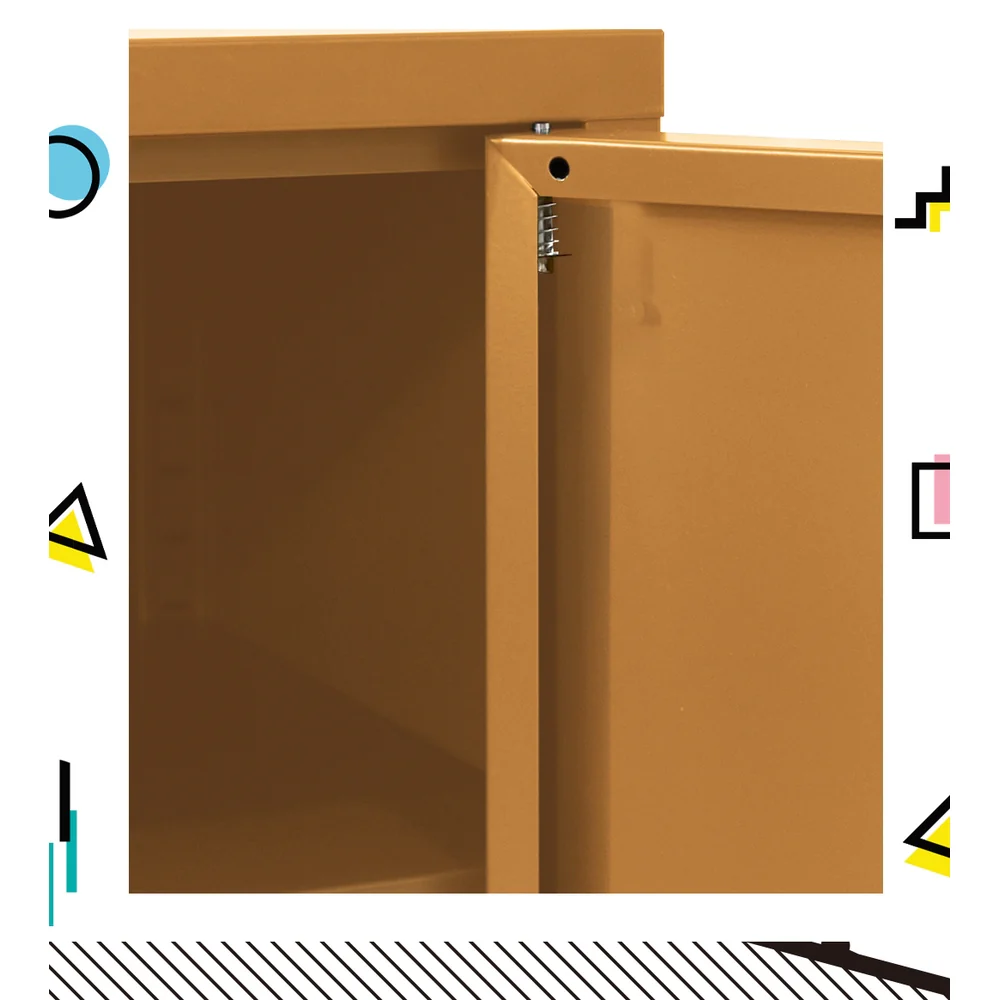 Buffet Sideboard Metal Cabinet - BASE Yellow - Image 7
