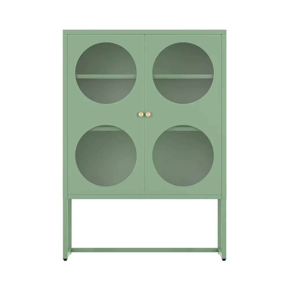 Buffet Sideboard Metal Cabinet - ELLA Green - Image 5