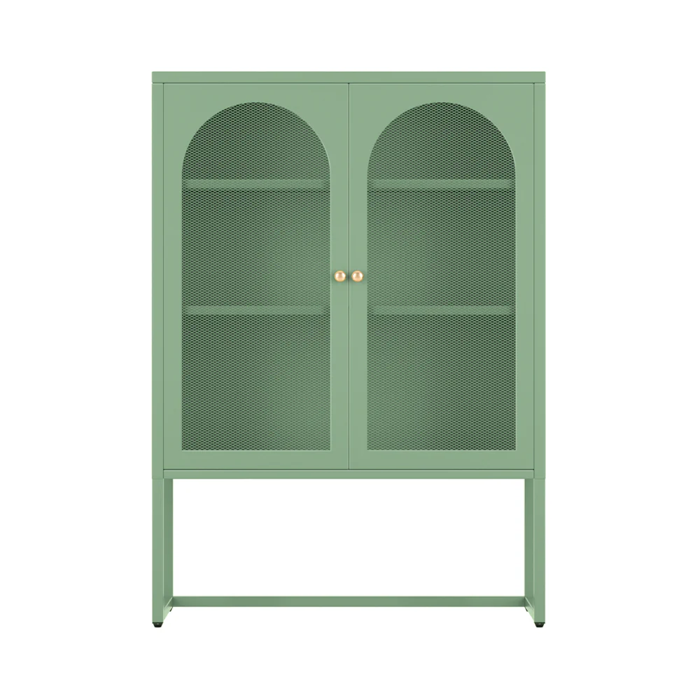 Buffet Sideboard Metal Cabinet - ELMA Green - Image 5