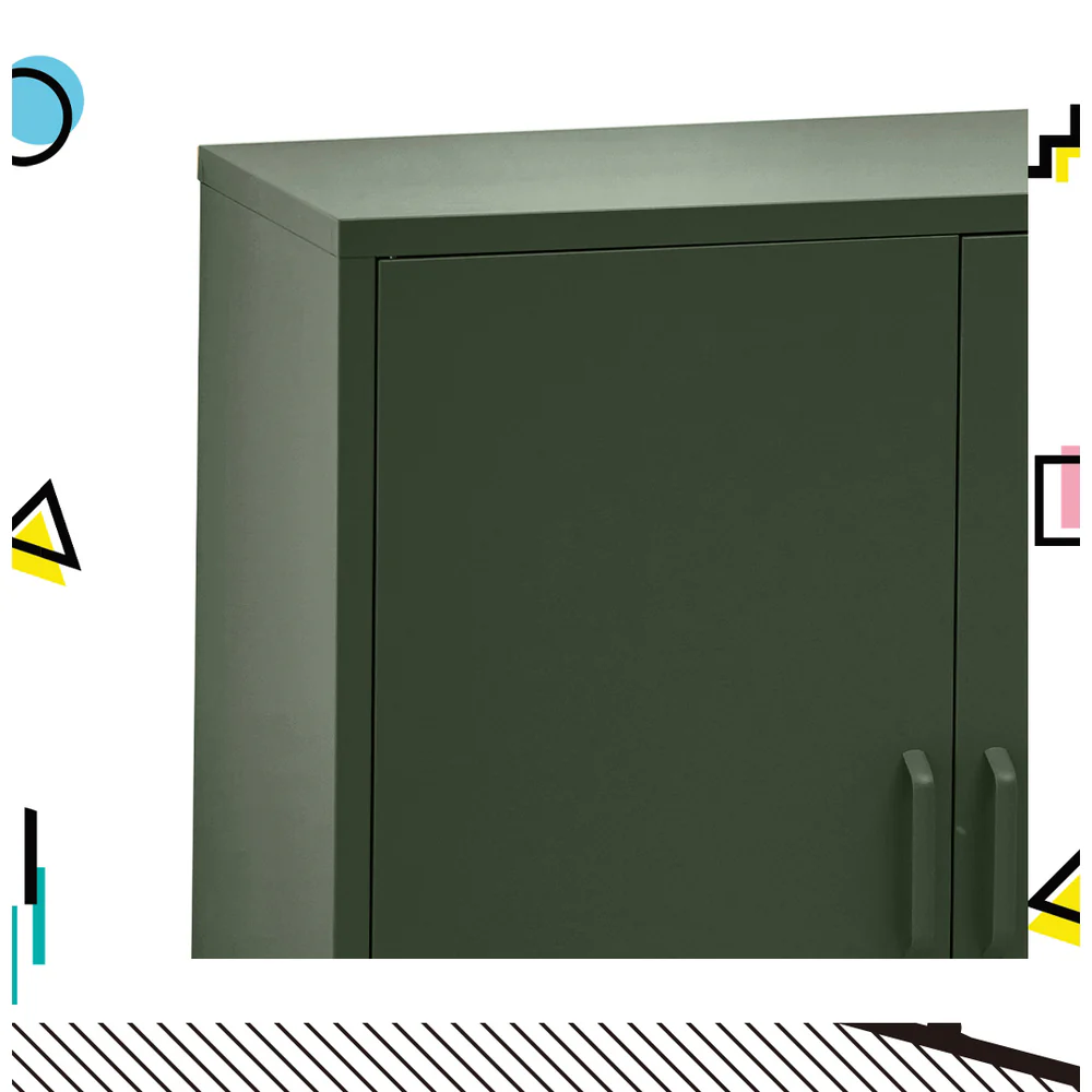 Buffet Sideboard Metal Cabinet - SWEETHEART Green - Image 5