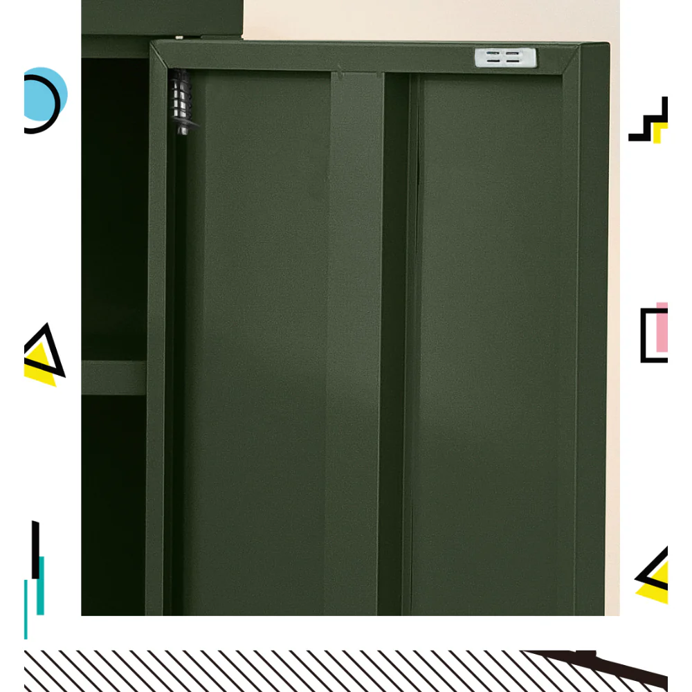 Buffet Sideboard Metal Cabinet - SWEETHEART Green - Image 6