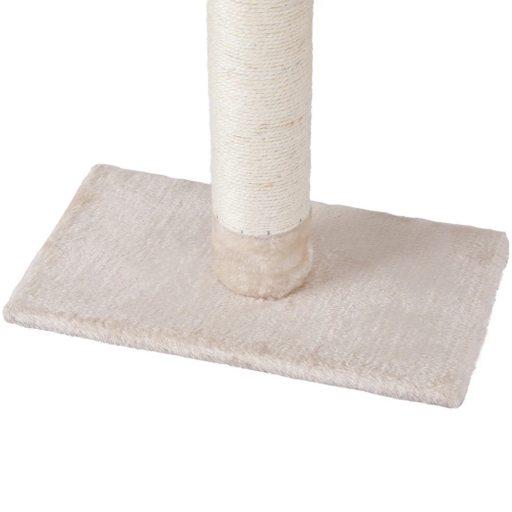 Cat Tree 290cm Tower Scratching Cats Post Scratcher Floor to Ceiling Bed - Image 4