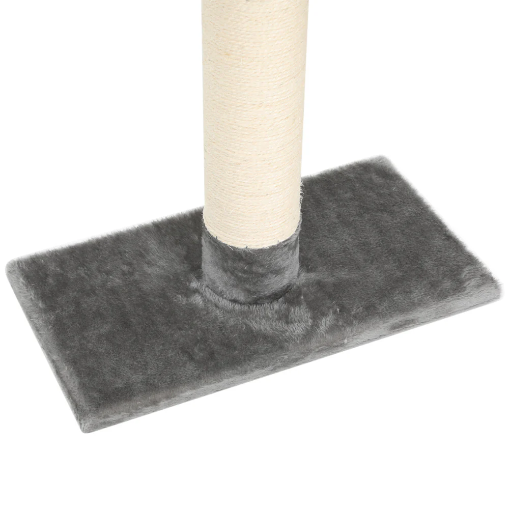 Cat Tree 290cm Tower Scratching Post Scratcher Floor to Ceiling Cats Bed - Image 4