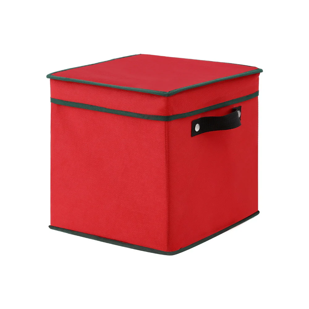 Christmas Baubles Storage Box 64 Dividers Xmas Ornaments Container - Image 3
